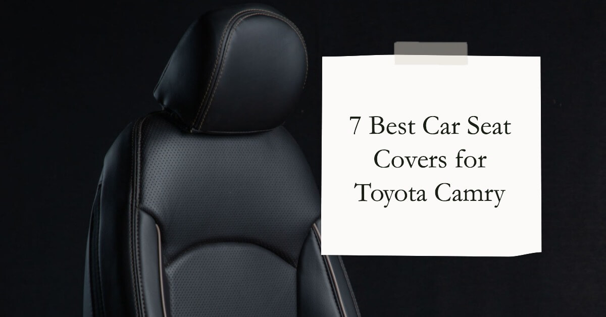 Car Seat Covers for Toyota Camry