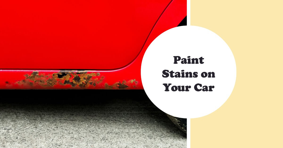 Paint Stains on Your Car