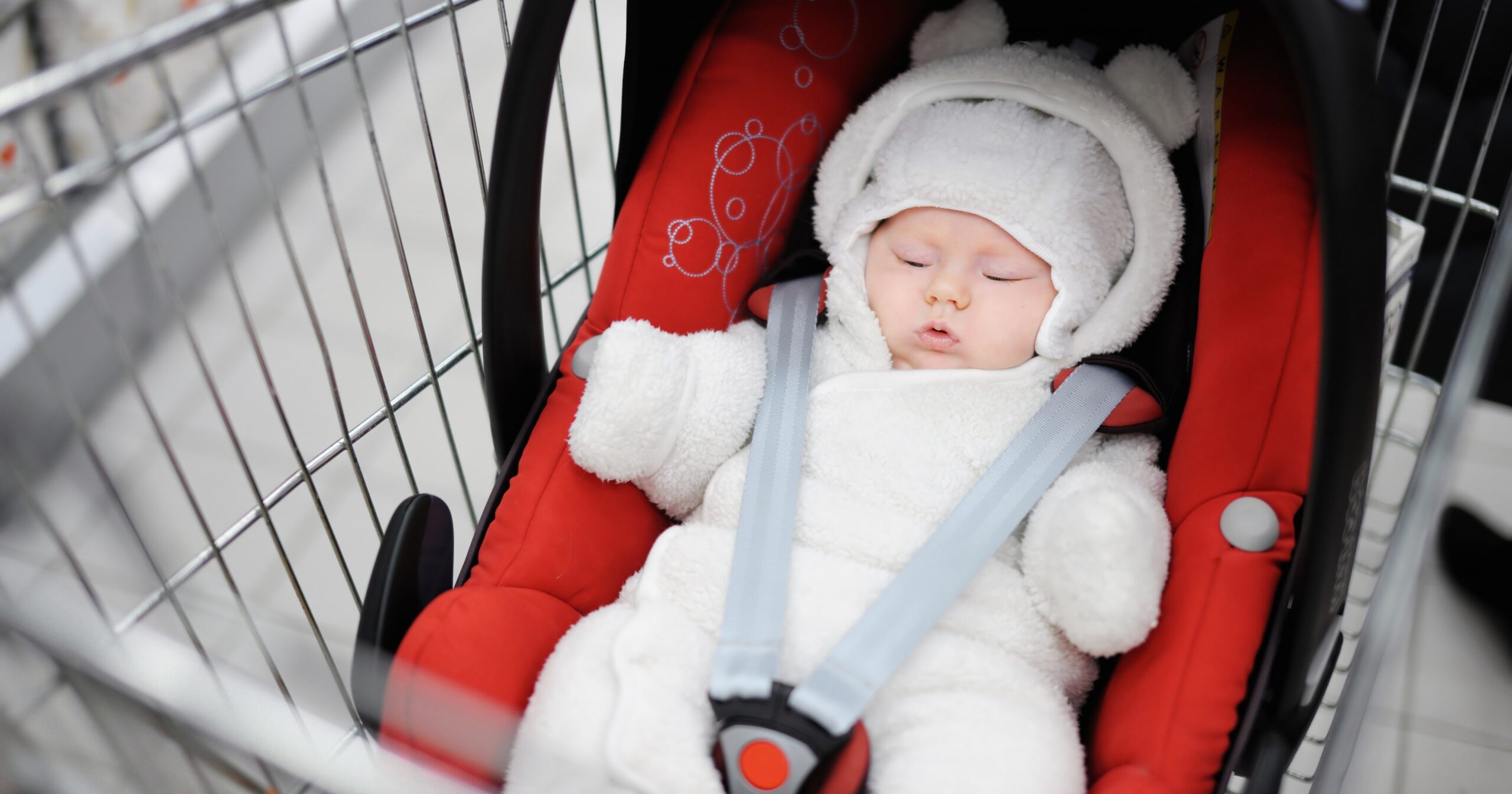 How To Put A Car Seat On A Shopping Cart